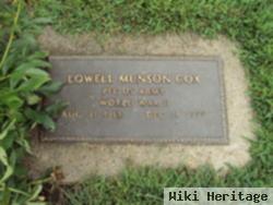 Lowell Munson Cox