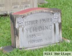 Esther Foster Yeilding