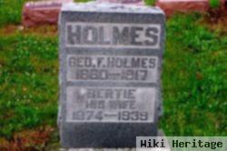 George F Holmes