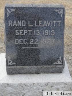 Rand Lowell Leavitt
