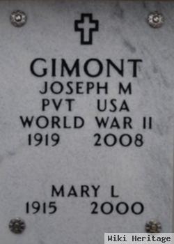 Pvt Joseph Michael Gimont