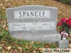 Sgt George D. Spangle