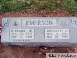 H Frank Emerson, Jr