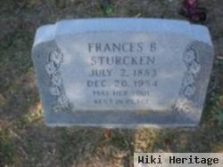 Frances B. Bolchoz Sturcken