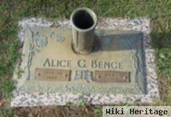 Alice G. Benge