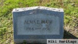 Alma E Blum