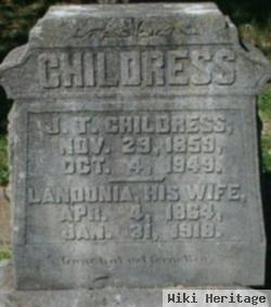 Landonia Elizabeth Boaz Childress