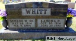 George W. Whitt, Sr