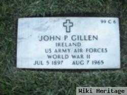 Pfc John P Gillen