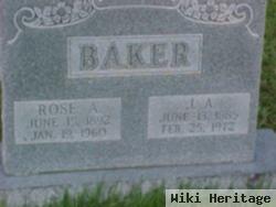 Rose A Wilken Baker