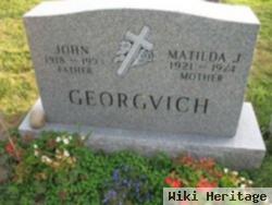 Matilda J Georgvich
