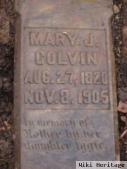 Mary Jane Wright Colvin