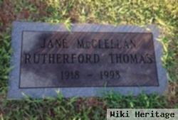 Jane Mcclelland Rutherford Thomas