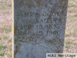 Emma Elizabeth Lemmons Cook