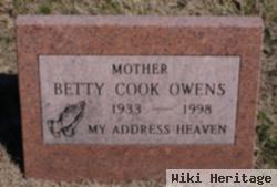 Betty Marie Cook Owens