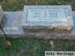 Myrtis M. Wheelington Lamkin