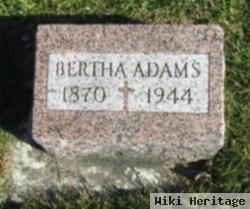 Bertine Elizabeth "bertha" Matson Adams