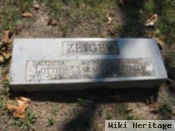 Sarah E Zeiger