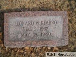 Leonard W. Kimbro