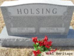 Henry E Holsing