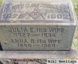 Julia E. Sherman Hutchinson