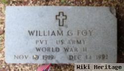 William G. Foy