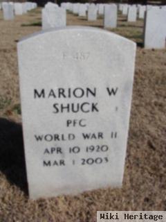 Marion W. Shuck