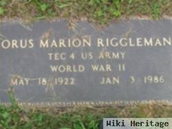 Orus Marion Riggleman