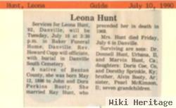 Leona B. Hunt