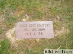 Virginia L "virgie" Gott Stafford