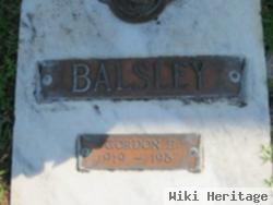 Gordon Eugene Balsley