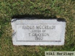 Lucinda Maude Grayson Mccready