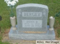 Donn B. Berger