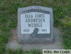 Ella Lortz Andresen Wedige