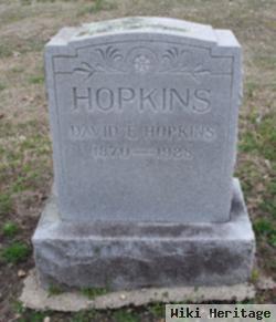 David E Hopkins