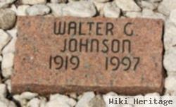 Walter G. Johnson