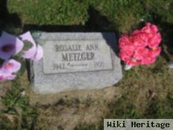 Rosalie Ann Metzger