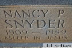 Nancy P Snyder