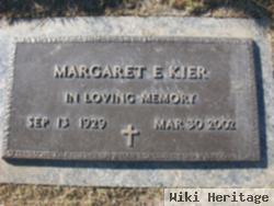 Margaret E Kier