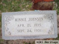 Minnie O Hopkins Johnson