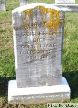 George W Zeigler, Sr