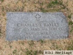 Pfc Charles T. Bayles