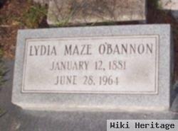 Lydia Maze O'bannon