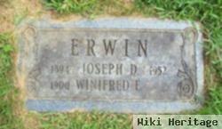 Joseph D Erwin