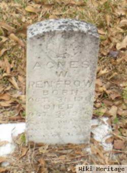 Agnes W. Renfrow