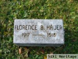 Florence B Hauer