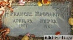 Frances Haggard