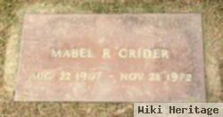 Mabel Mae Rowan Crider