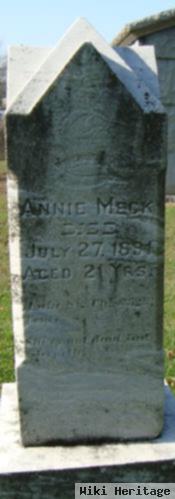 Roseanna "annie" Meck