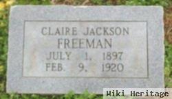 Claire Jackson Freeman